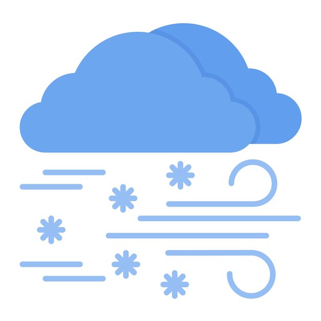 Estilo de ilustración vectorial de la tormenta