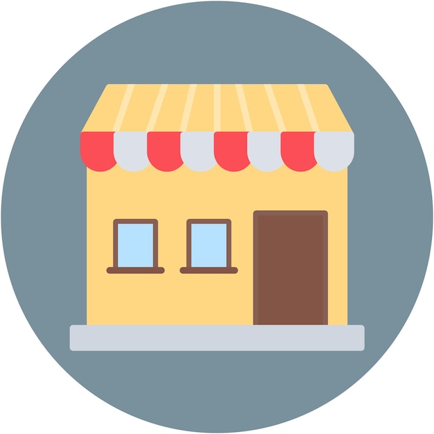 Estilo de ilustración vectorial de venta al por menor