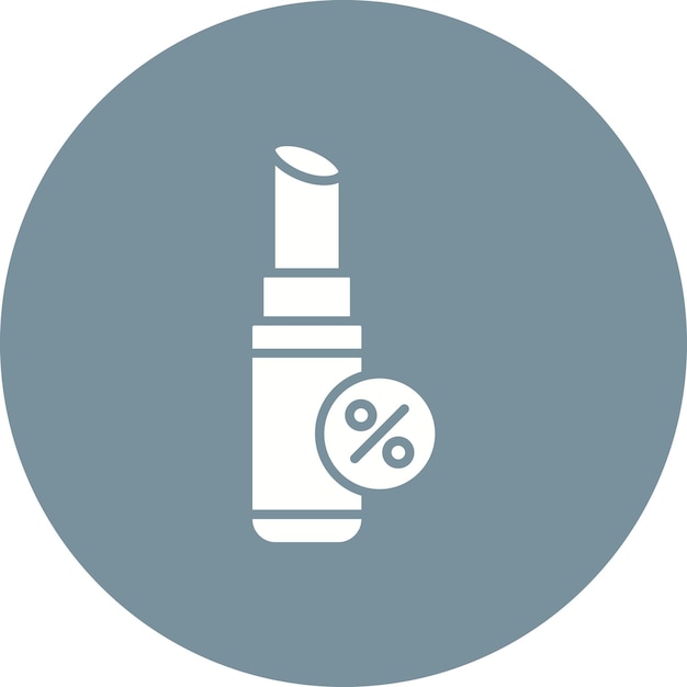 Estilo de ilustración vectorial de venta de lápiz labial