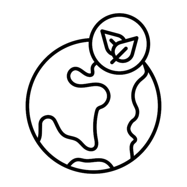 Estilo de ilustración vectorial verde