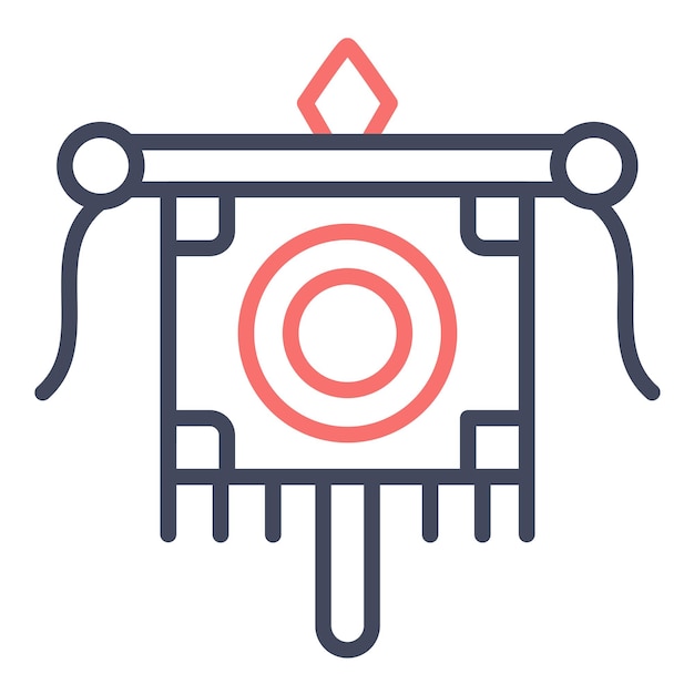 Estilo de ilustración vectorial de Vexillum