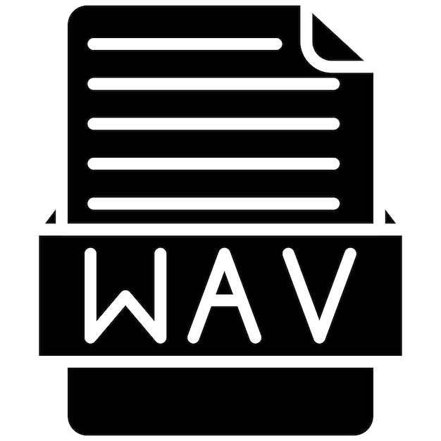 Estilo de ilustración vectorial WAV