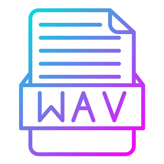 Estilo de ilustración vectorial WAV