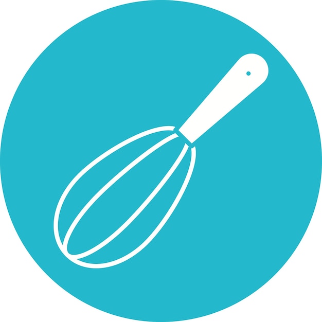 Estilo de la ilustración vectorial de Whisk