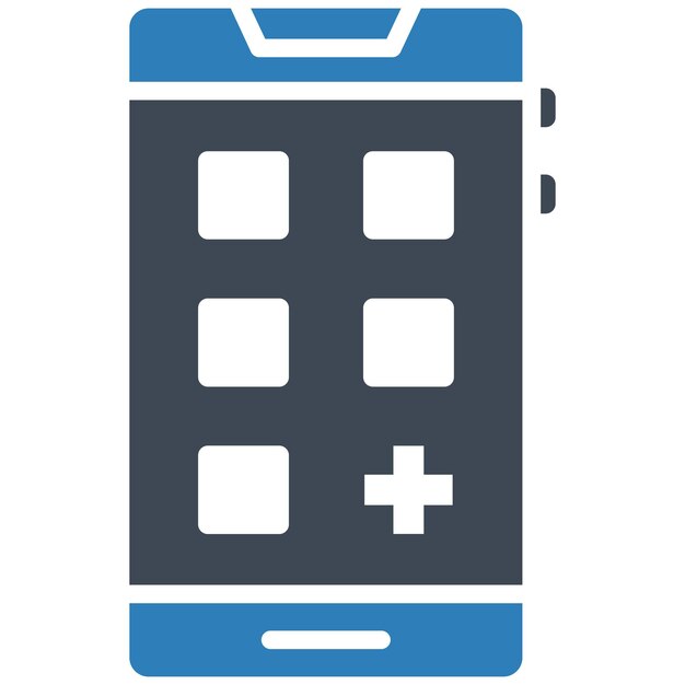 Estilo de ilustración vectorial de los widgets