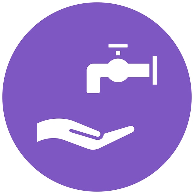 Estilo de ilustración vectorial de Wudu