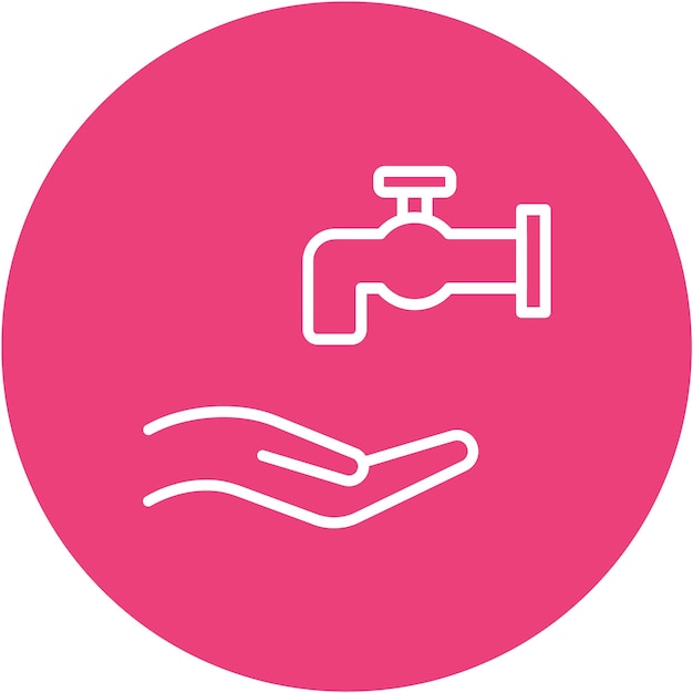 Estilo de ilustración vectorial de Wudu