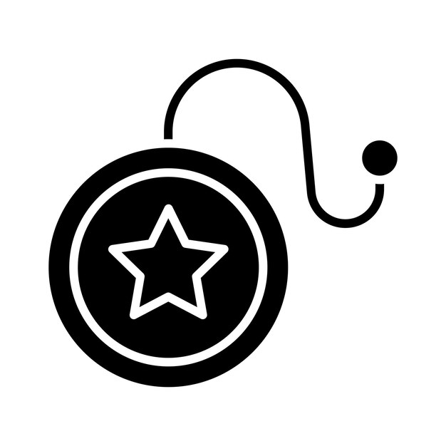 Estilo de ilustración vectorial de Yoyo
