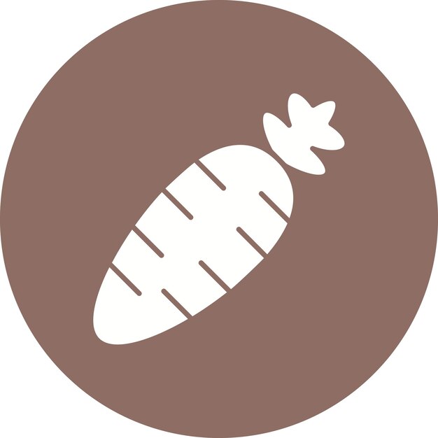 Estilo de ilustración vectorial de zanahorias