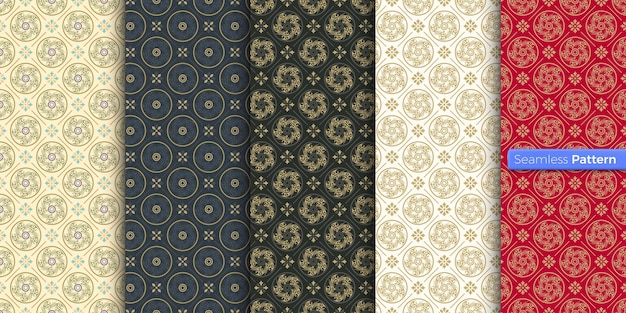Estilo japonés patrón geométrico colores de fondo arte contemporáneo estilo minimal simétrico para papel tapiz envoltura textiles tela ropa recuerdos superficie vector patrón sin costuras