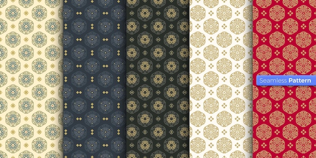 Estilo japonés patrón geométrico colores de fondo arte contemporáneo estilo minimal simétrico para papel tapiz envoltura textiles tela ropa recuerdos superficie vector patrón sin costuras
