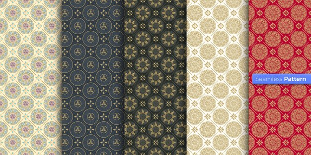 Estilo japonés patrón geométrico colores de fondo arte contemporáneo estilo minimal simétrico para papel tapiz envoltura textiles tela ropa recuerdos superficie vector patrón sin costuras