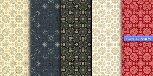 Estilo japonés patrón geométrico colores de fondo arte contemporáneo estilo minimal simétrico para papel tapiz envoltura textiles tela ropa recuerdos superficie vector patrón sin costuras