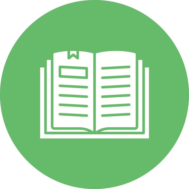 Estilo de lectura de la ilustración vectorial