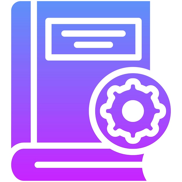 Estilo literario Ilustración del icono vectorial del conjunto de iconos de literatura