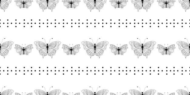 Estilo de mariposa moderno abstracto para el diseño de papel tapiz