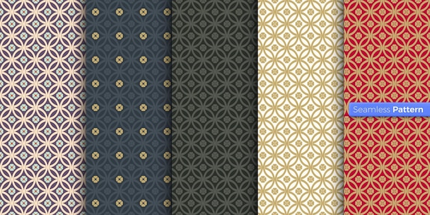 Estilo minimal simétrico de arte contemporáneo para papel tapiz envoltura textiles tela ropa recuerdos superficie patrón vectorial sin costuras