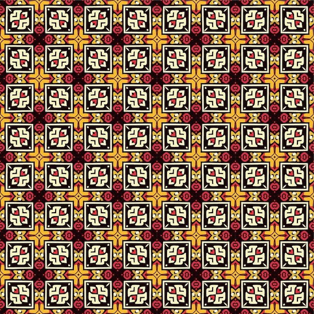 Estilo minimalista de fondo con patrón sin costuras abstracto y colorido