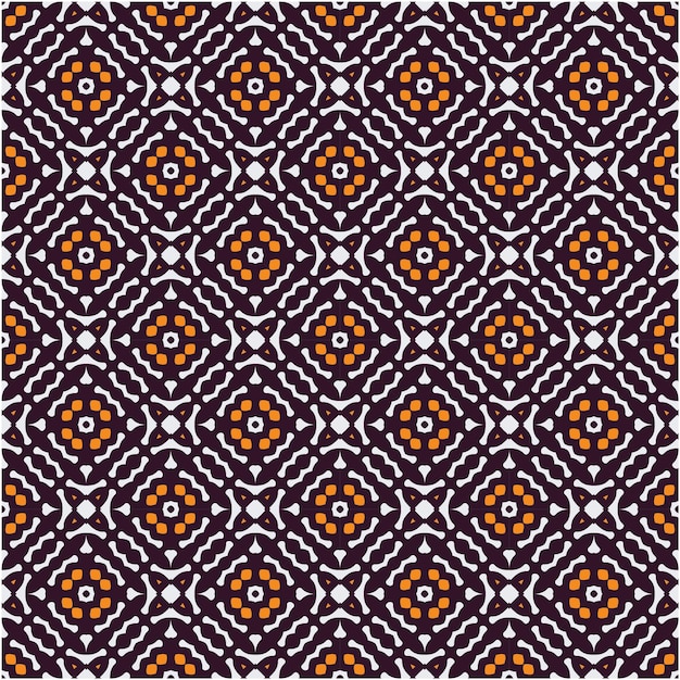 Estilo minimalista con motivos de batik de patrones sin fisuras