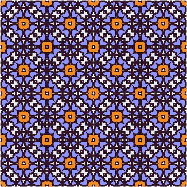 Estilo minimalista con motivos de batik de patrones sin fisuras