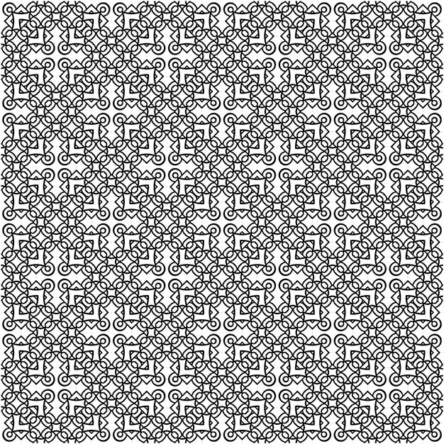 Estilo minimalista con motivos de batik de patrones sin fisuras