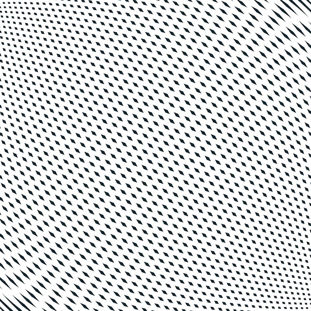 Estilo muaré, patrón óptico vectorial, mosaico de efecto de movimiento. Fondo de contraste hipnótico forrado decorativo.