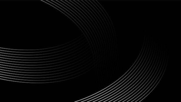Estilo de onda de fondo blanco y negro