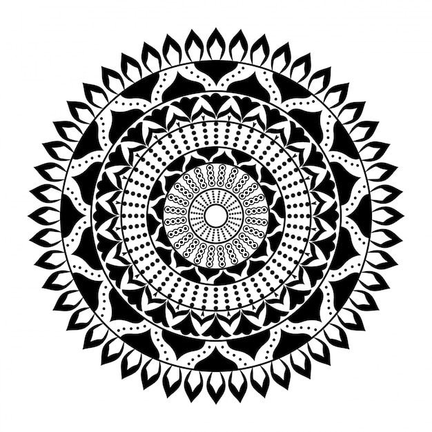 Estilo oriental del mandala