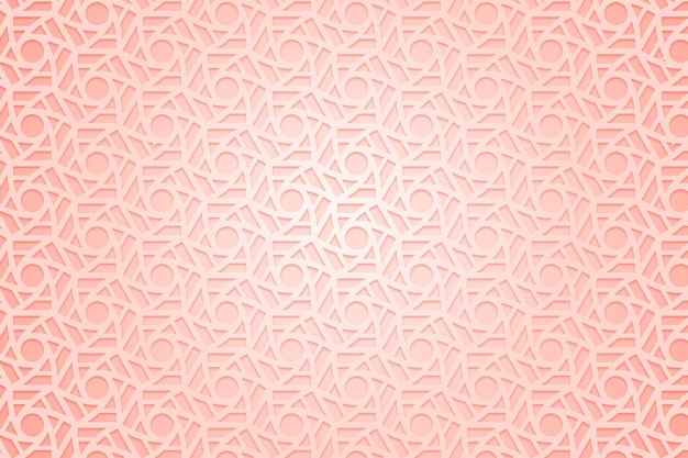 Estilo de papel realista fondo ornamental abstracto