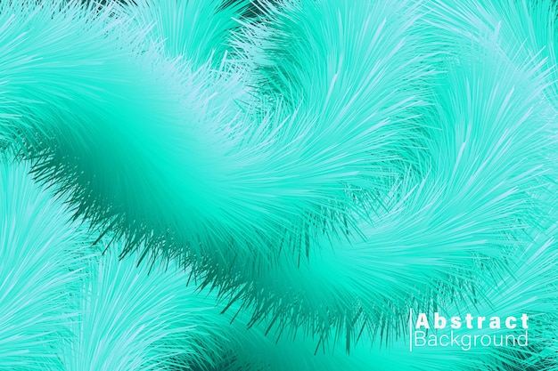 Estilo peludo de fondo vectorial