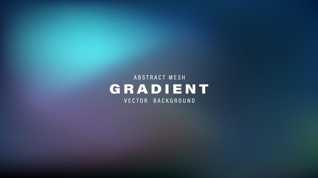 Estilo de plantilla de diseño de fondo de vector de gradiente de malla abstracto