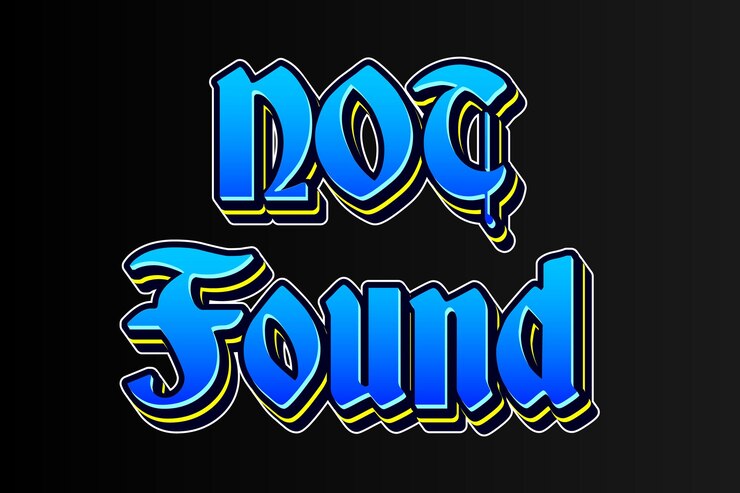 Vector estilo de relieve de efecto de texto editable no encontrado