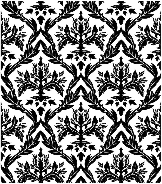 Estilo retro patrón de fondo geométrico en blanco y negro