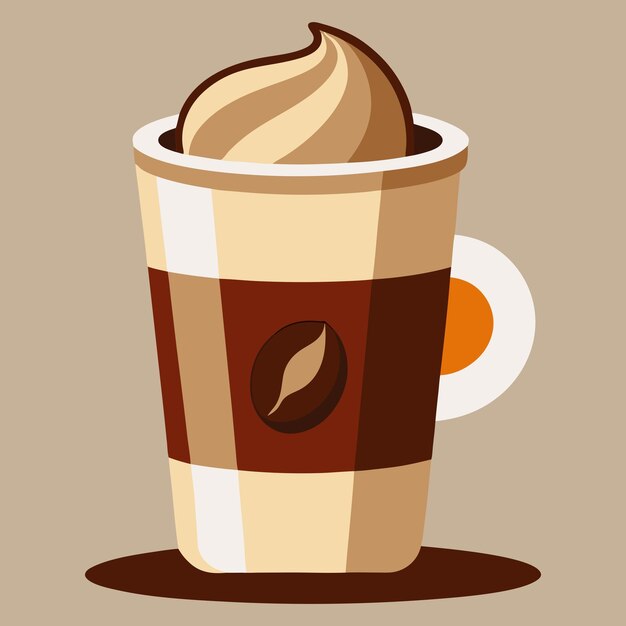 Estilo de saboreo Cómo crear ilustraciones vectoriales de tazas de café llamativas