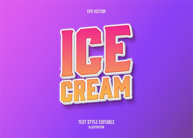 Estilo de texto futurista con concepto moderno.
