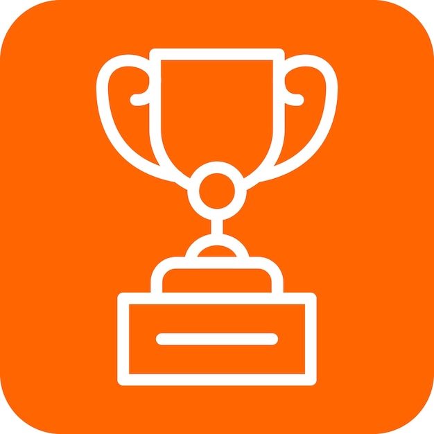 Estilo del trofeo del icono