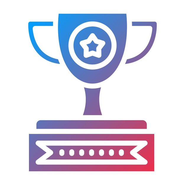Estilo del trofeo del icono