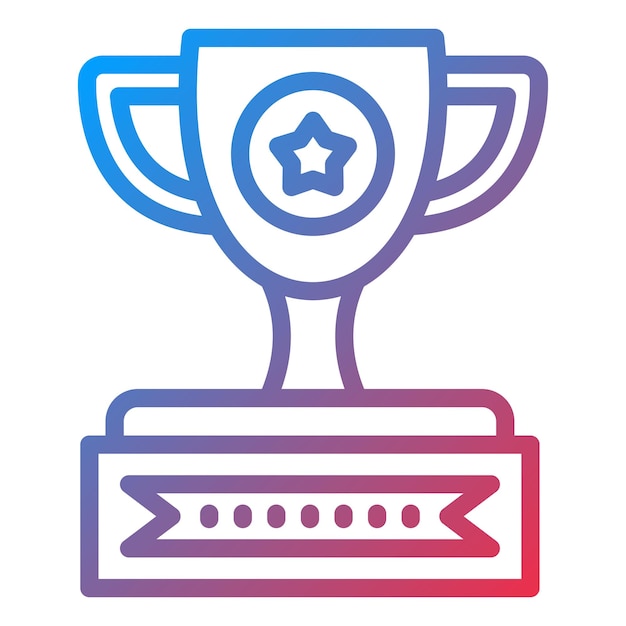 Estilo del trofeo del icono