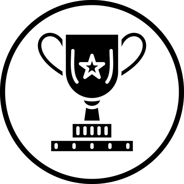 Estilo del trofeo del icono