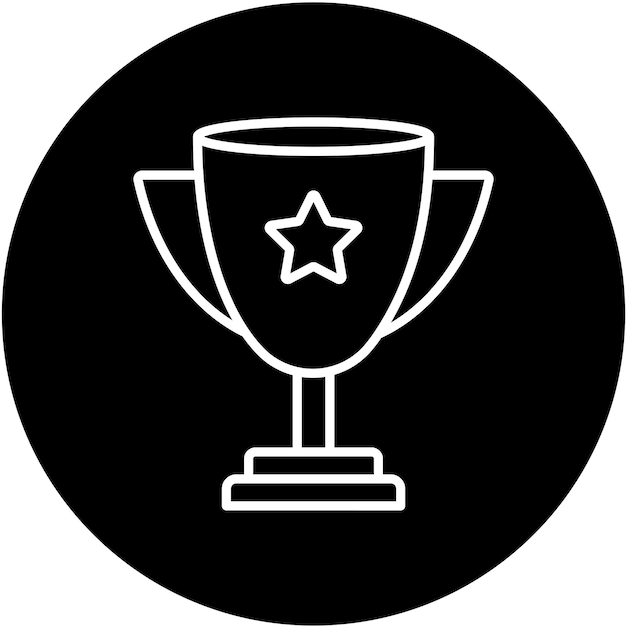 Estilo del trofeo del icono