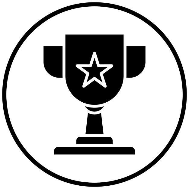 Estilo del trofeo del icono