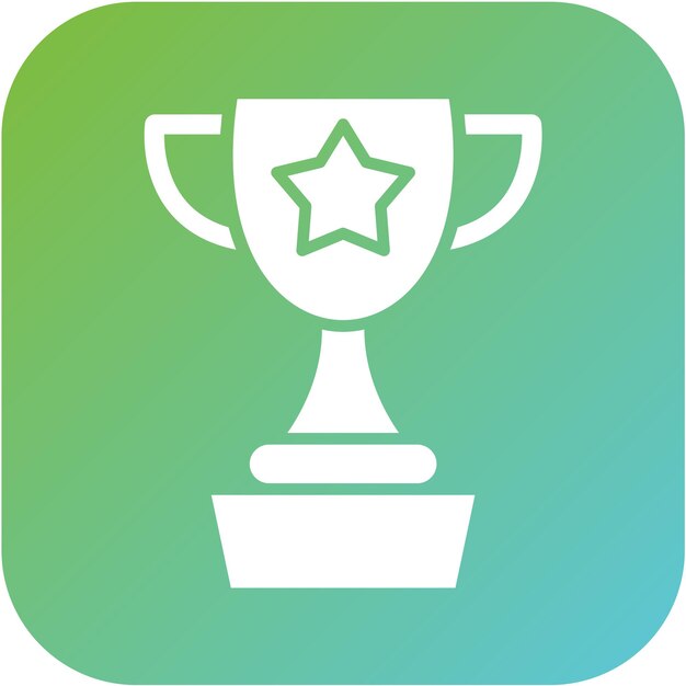 Estilo del trofeo del icono
