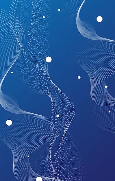 Estilo de vector líquido de fondo abstracto
