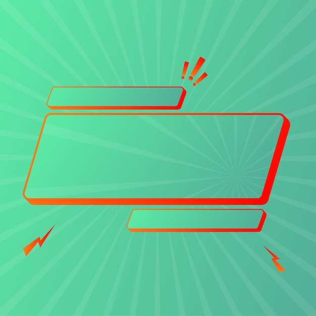 Estilo vectorial de diseño de pop-up de forma