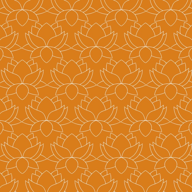 Estilo vectorial del patrón Batik