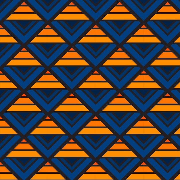 Estilo vectorial de patrón