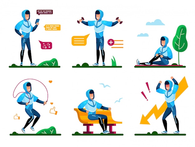Estilo de vida activo y conceptos de bienestar