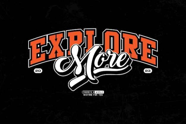 estilo de vida de la calle tipografía concepto gráfico tee plantillas de diseño vectorial