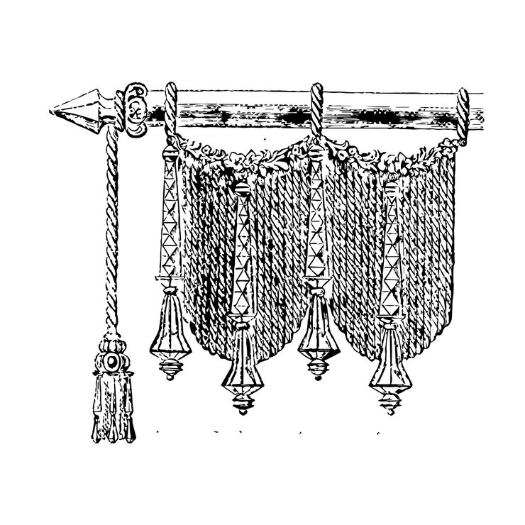 Vector estilo de vida de lujo aristocrático con estatuas de jardín de muebles de diseño de casas medievales