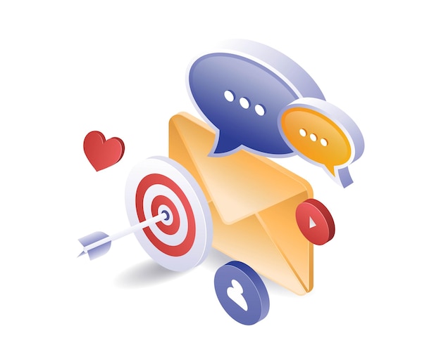 Estrategia de desarrollo de negocios de marketing por correo electrónico digital